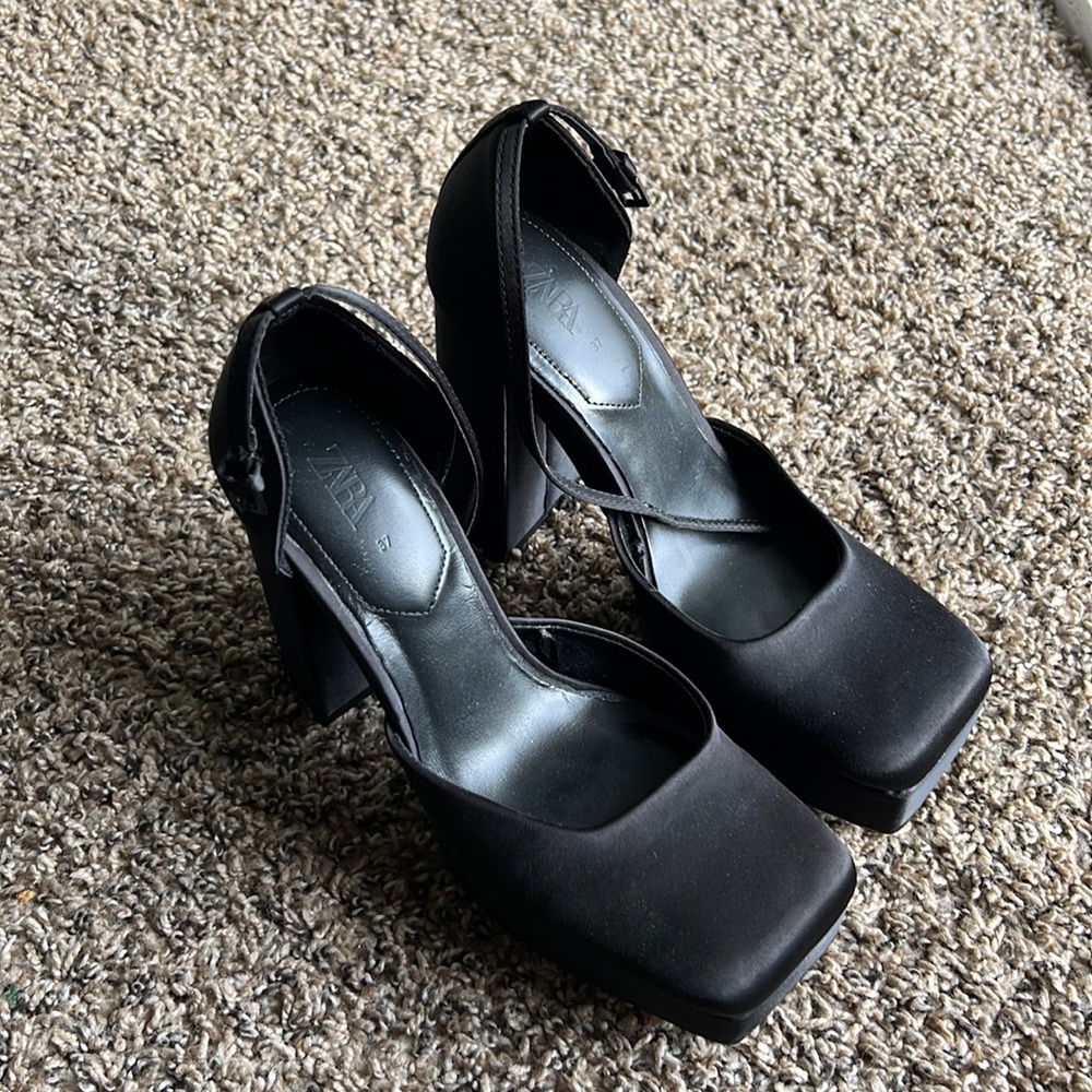 ZARA platform heels